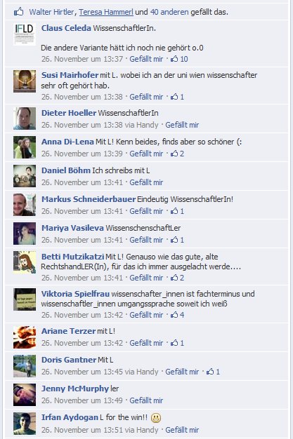 Mit L, Ohne L