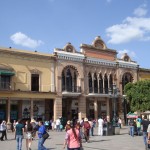 Der Stadtplatz in Léon