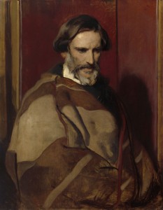 Sir Edwin Landseer, R.A. (1802-1873) Portrait of John Gibson, R.A. ca.1850 Bequeathed by Sir Edwin Landseer, R.A., 1874 92.50 x 72.0 x 2.50 cm Oil on canvas. Photo credit: © Royal Academy of Arts, London; Photographer: John Hammond