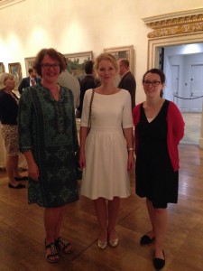 Von links nach rechts: Helen Valentine, Anna Frasca-Rath, Annette Wickham (© Anna Sophie Frasca-Rath)