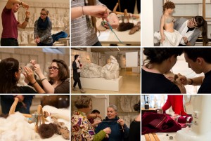 Wirken und Werken: Experimentelle Archäologie mal anders. (© Kristina Klein/IKA Wien)
