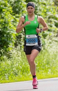 Veronika Limberger beim Vienna City Marathon (© Rainer Mirau)