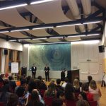 Vortrag bei der Sommerhochschule (© Zakar Stepanyan)