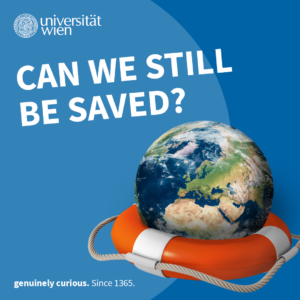 Sujet der Semesterfrage mit Text "Can we still be saved?"