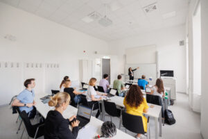 Picture of students in a classroom