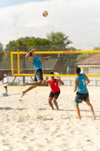 Foto von einem Volleyball-Match